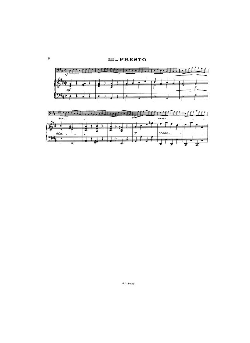 Bréval: Cello Concertino No. 5 in D Major
