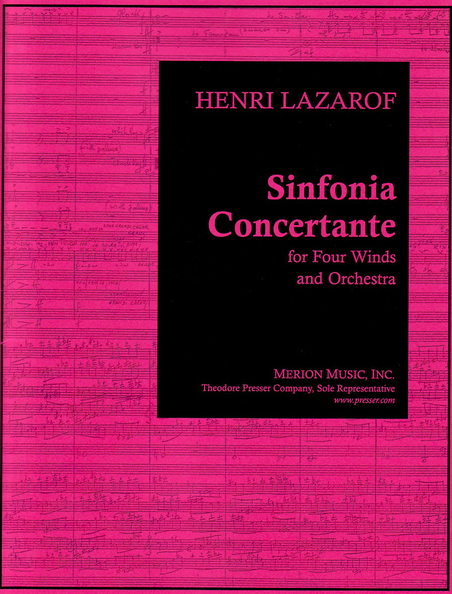 Lazarof: Sinfonia Concertante