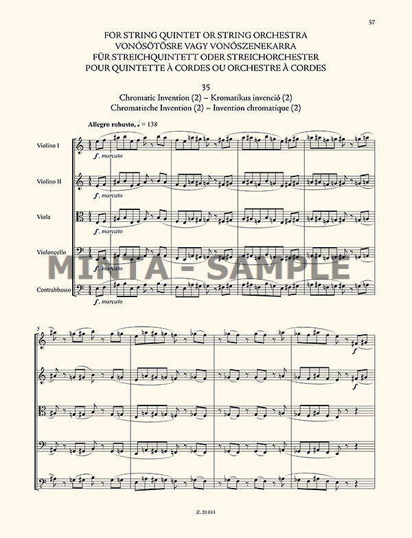 The Microcosm of String Ensemble Music - Volume 3 (Advanced)