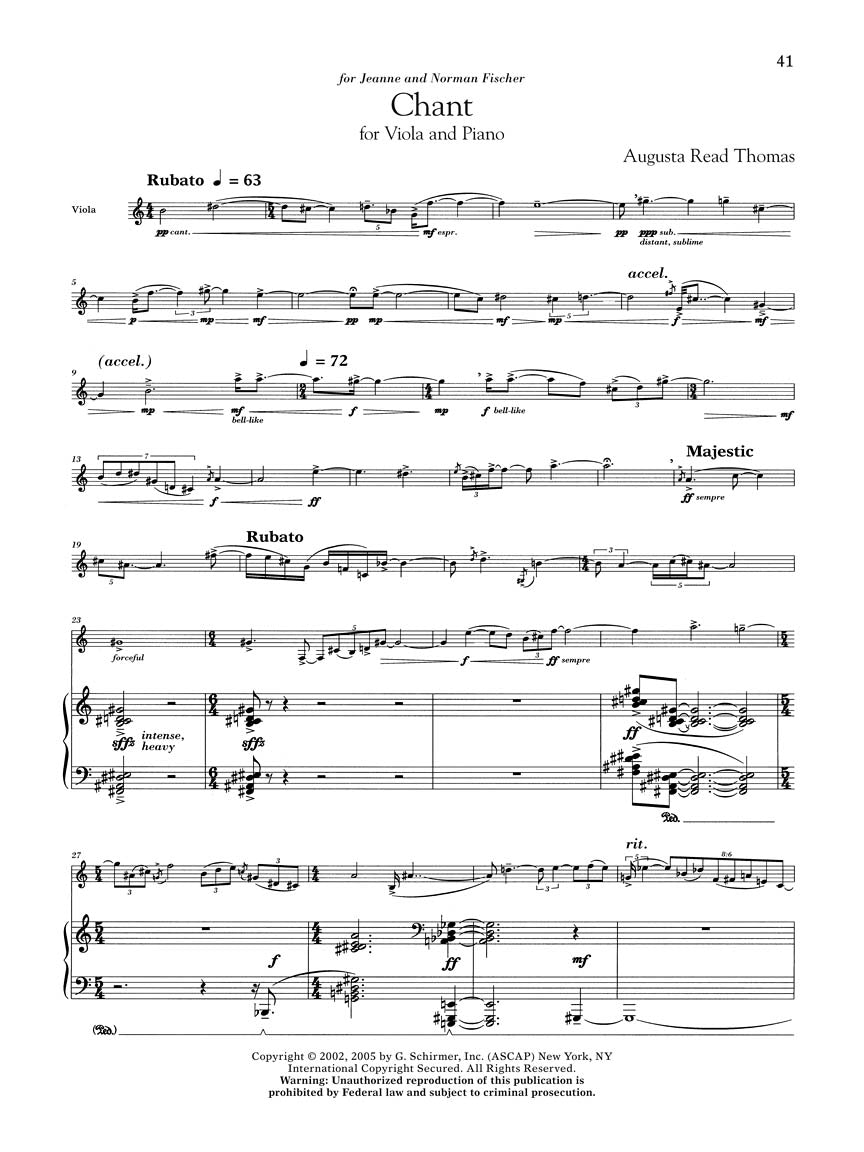 The G. Schirmer Viola Anthology