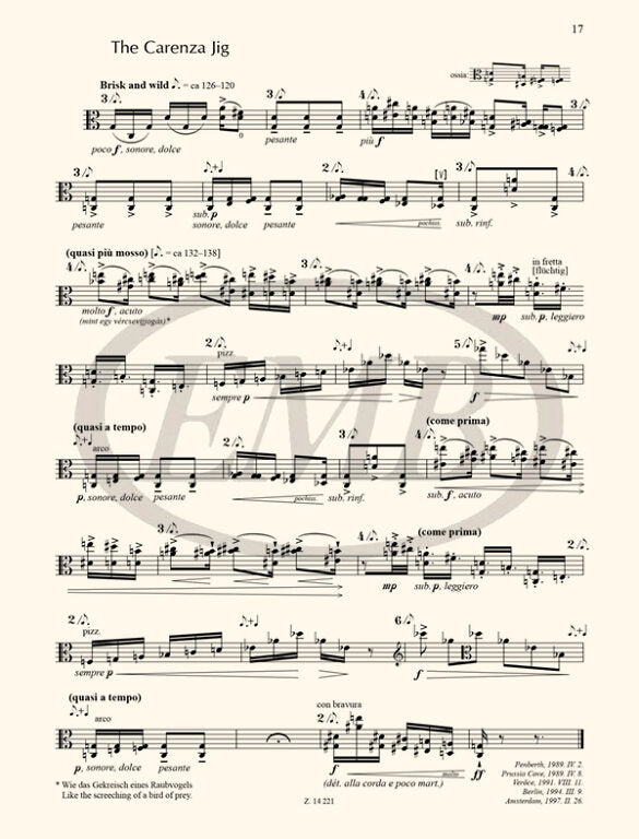 Kurtág: Signs, Games and Messages for Viola