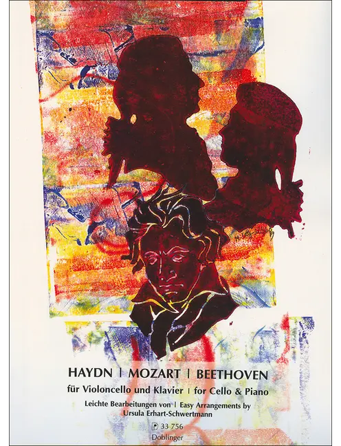 Haydn - Mozart - Beethoven: Easy Arrangements for Cello & Piano