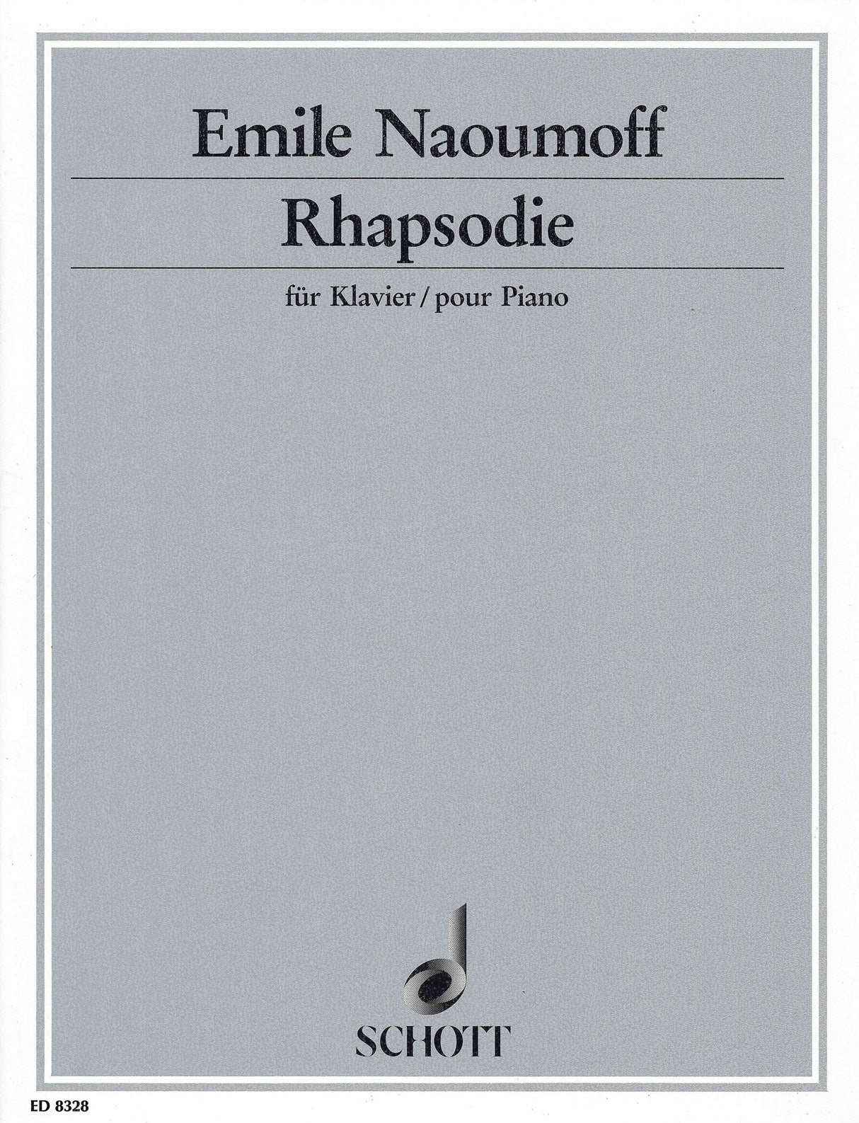 Naoumoff: Rhapsody
