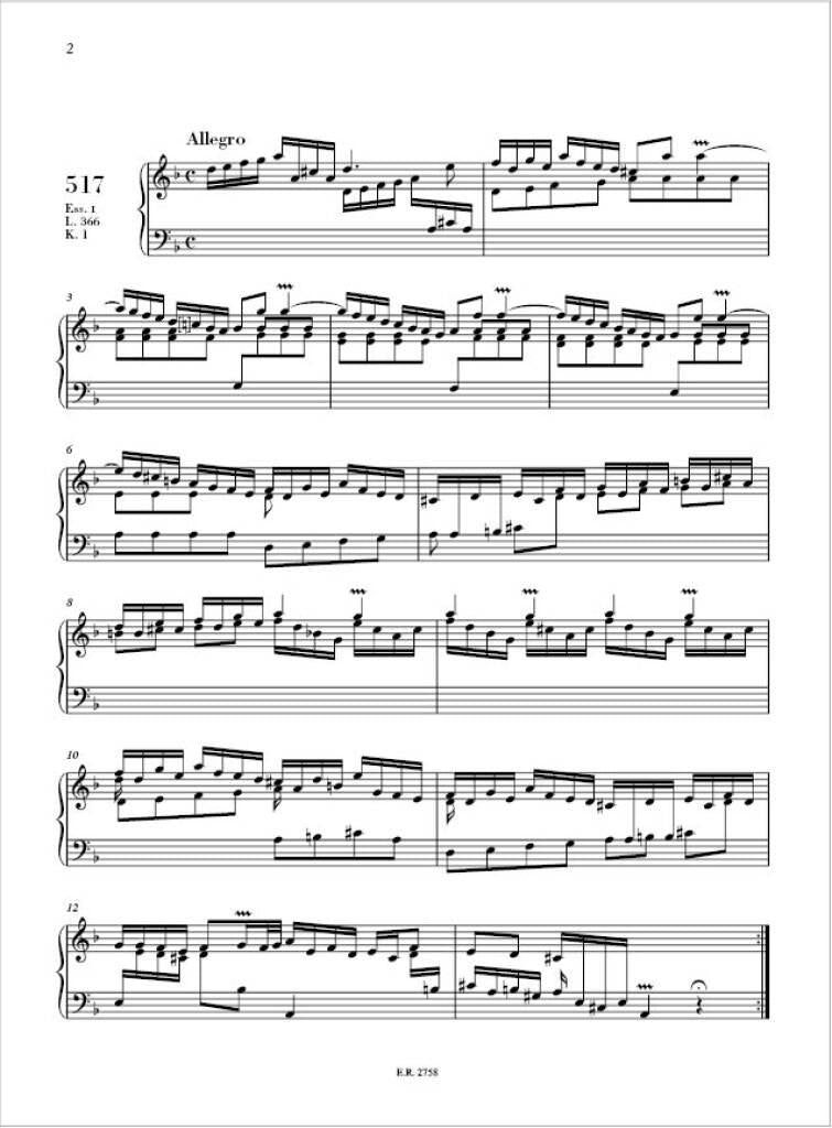 Scarlatti: Keyboard Sonatas - Volume 10 (K. 1-30)