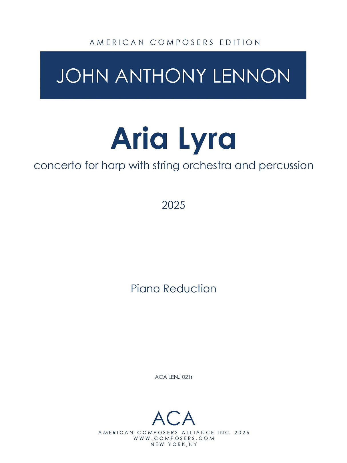 Lennon: Aria Lyra