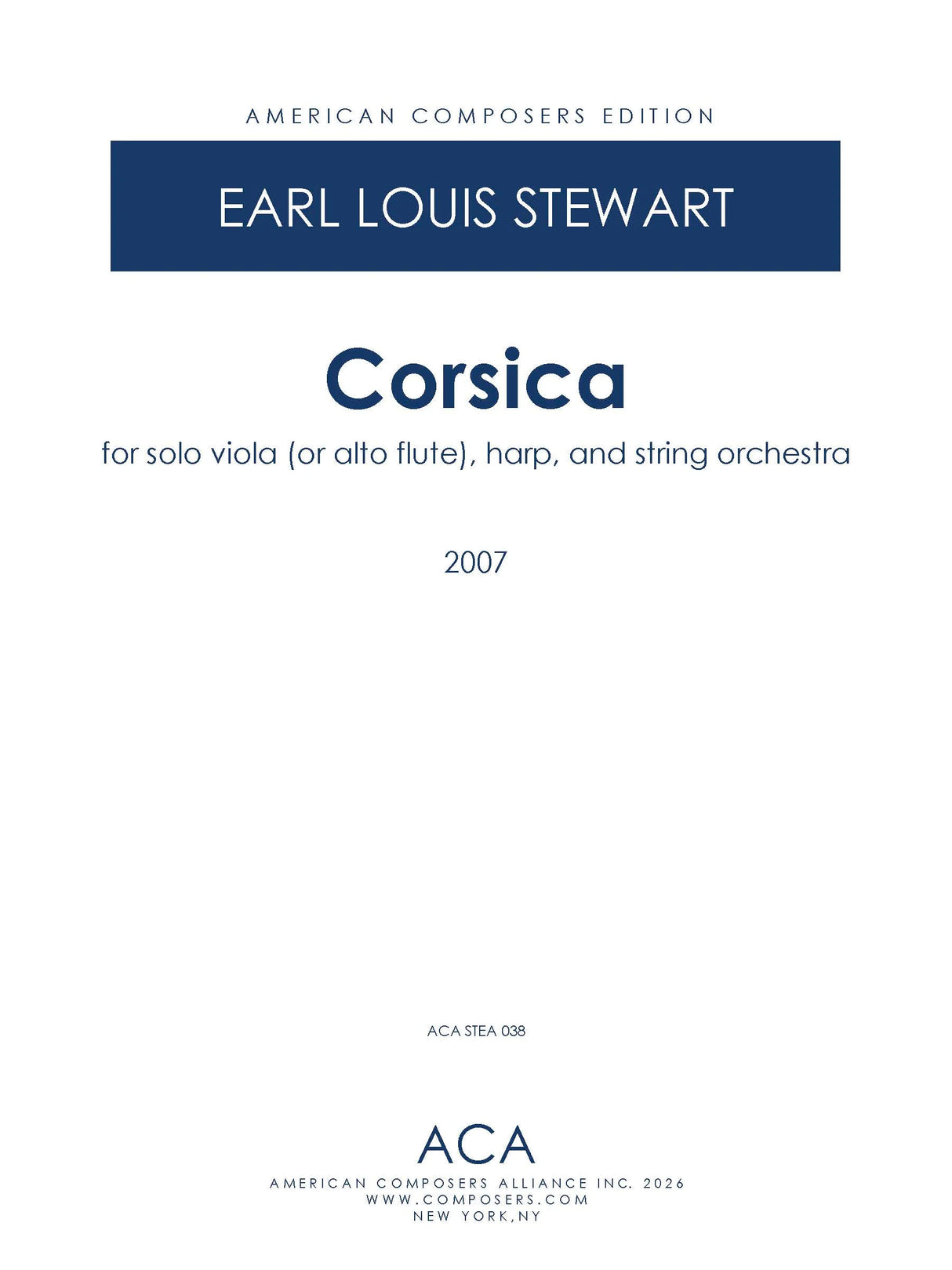Stewart: Corsica