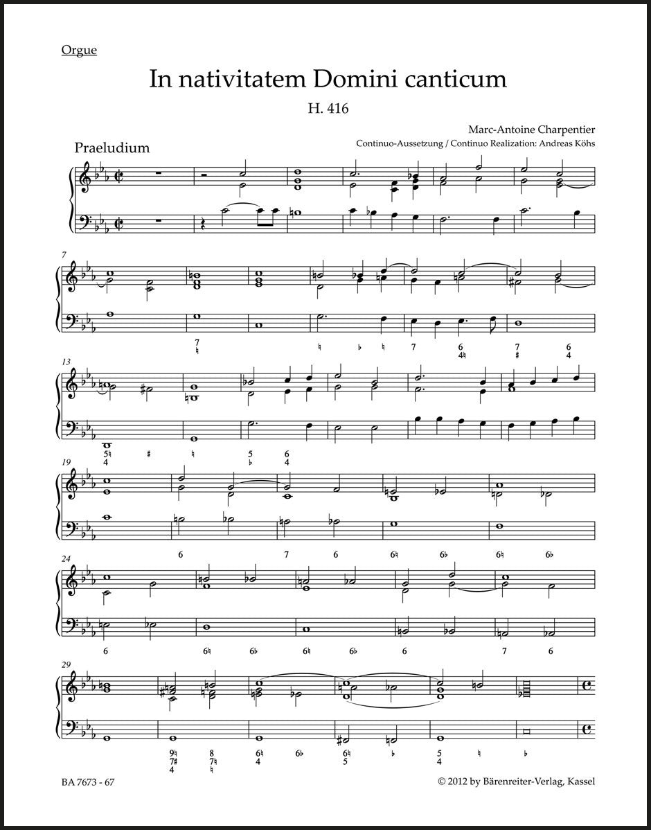 Charpentier: In nativitatem Domini canticum, H. 416