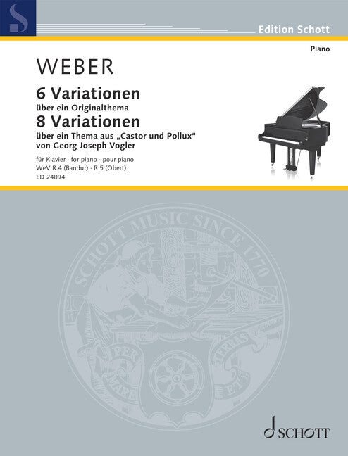 Weber: Variations, Opp. 2 & 5