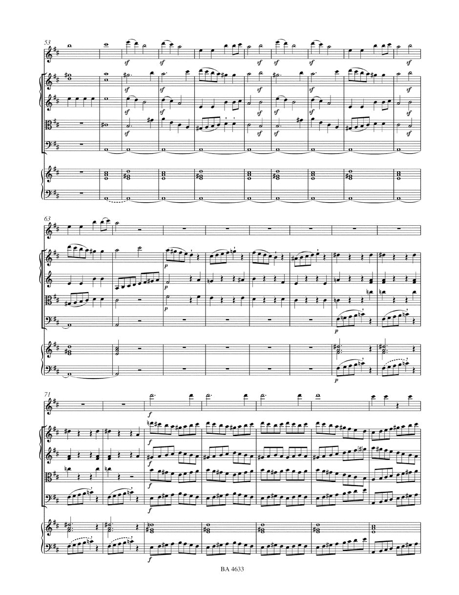 Haydn-Salomon: Symphony Quintetto based on "London" Symphony No. 12, Hob. I:104