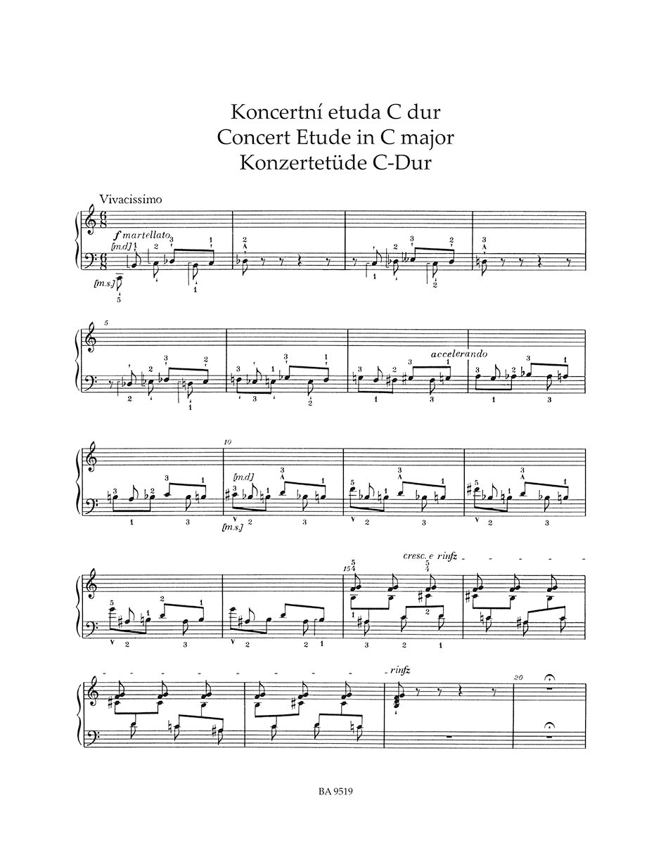 Smetana: On the Seashore / Concert Etude in C / Fantasia on Czech Folksongs