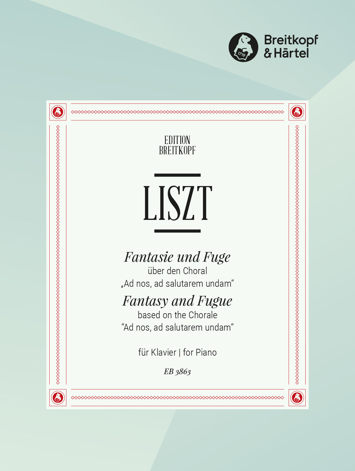 Liszt-Busoni: Fantasie and Fugue based on the chorale "Ad nos, ad salutarem undam"