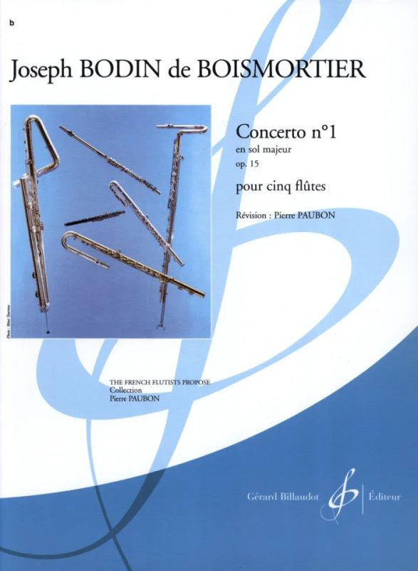 Boismortier: Concerto for Flute Quintet in G Major, Op. 15, No. 1