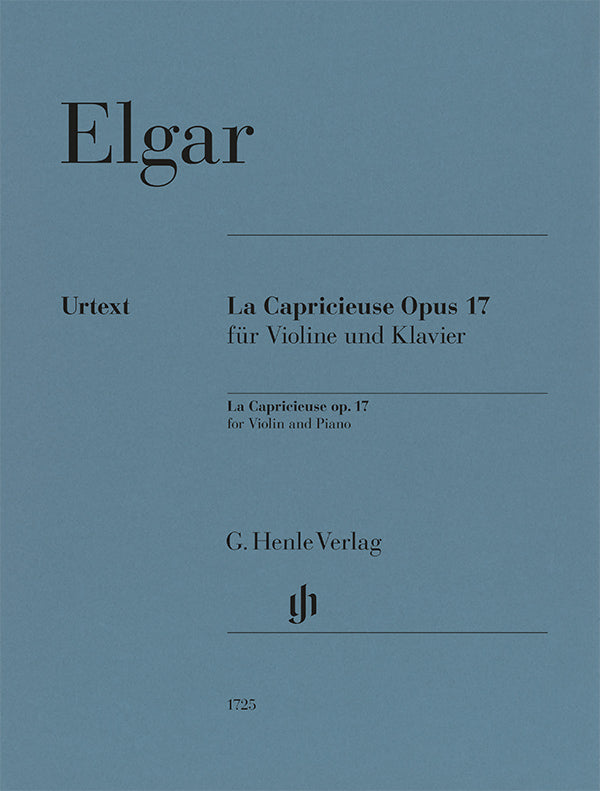 Elgar: La Capricieuse, Op. 17
