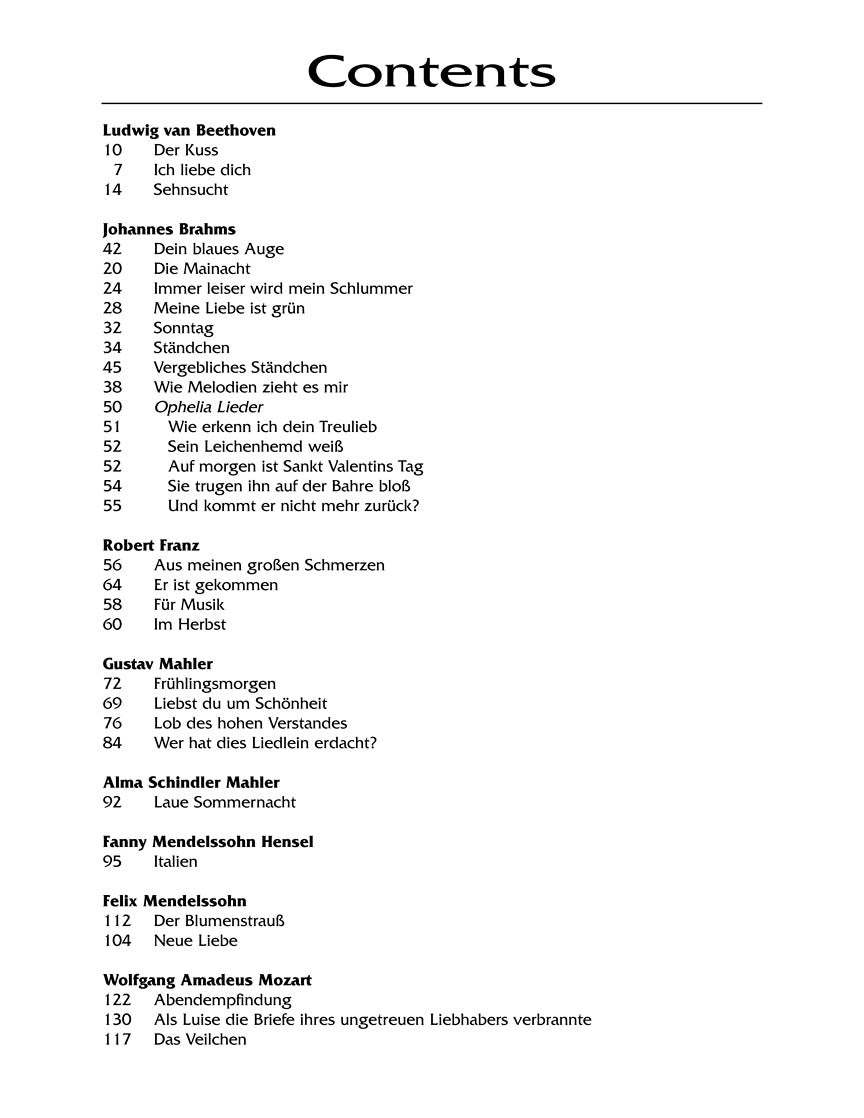 The Lieder Anthology