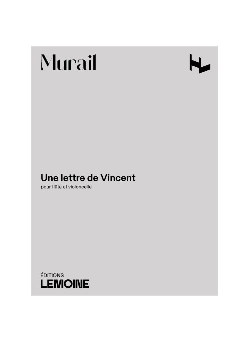 Murail: Une lettre de Vincent