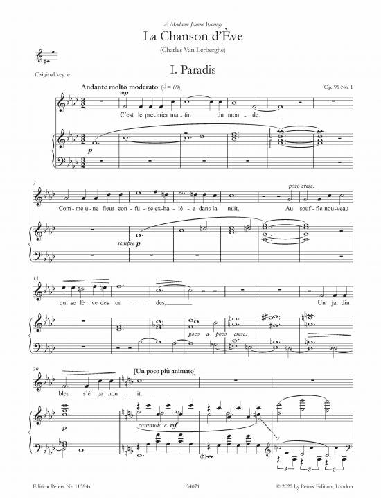 Fauré: Complete Songs - Volume 4 (Opp. 95, 106, 113, 118)