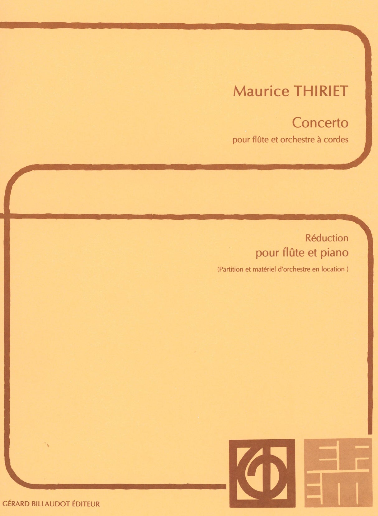 Thiriet: Flute Concerto