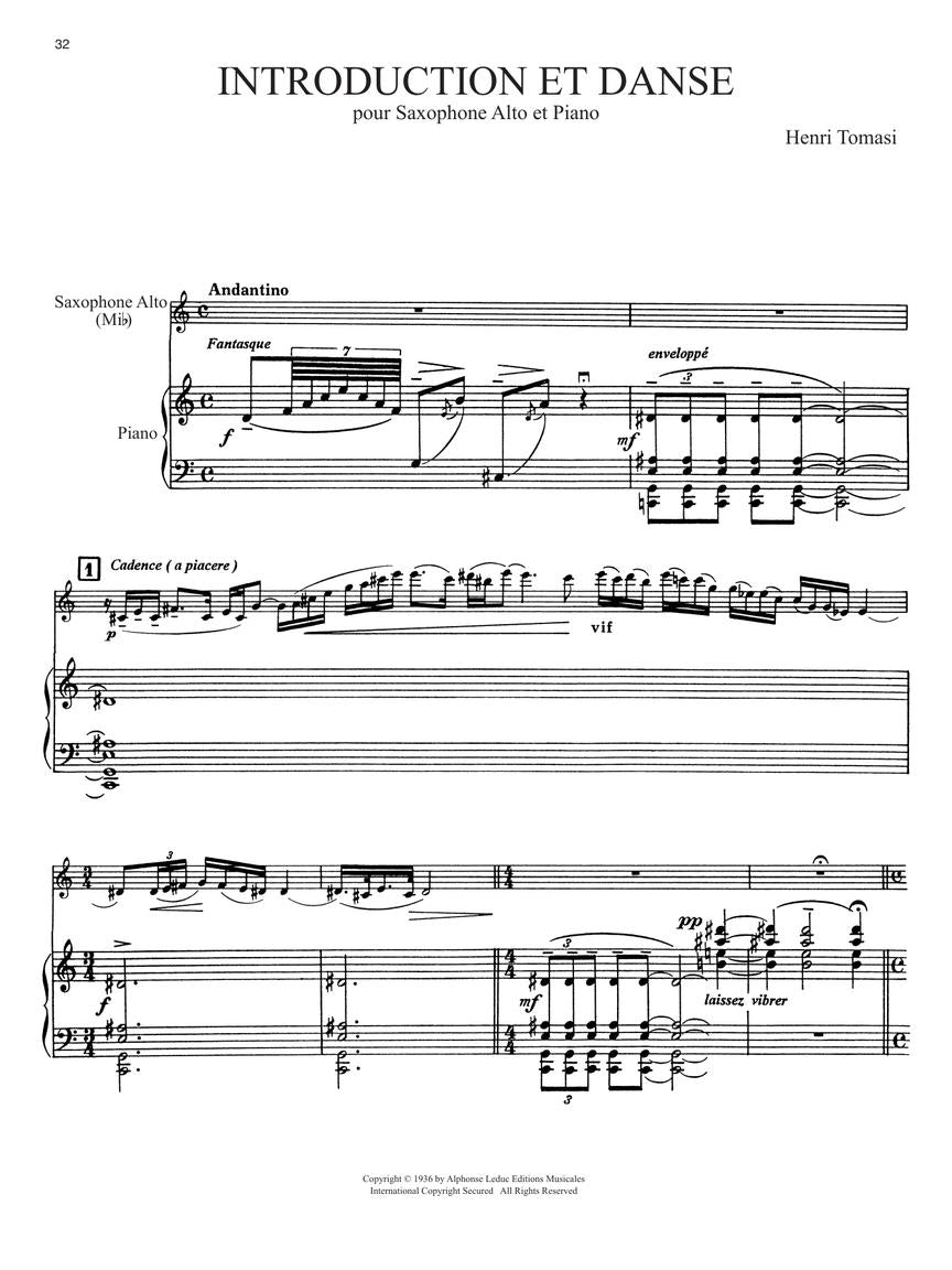 8 Pieces by French Composers for Saxophone