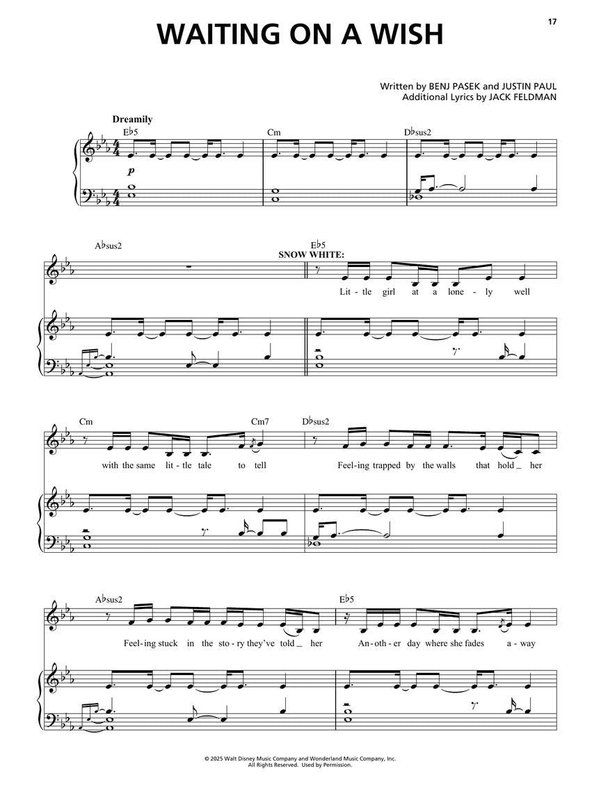 Disney's Snow White - Vocal Selections