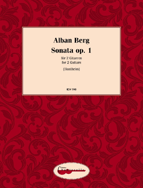 Berg: Sonata, Op. 1 (arr. for 2 guitars)
