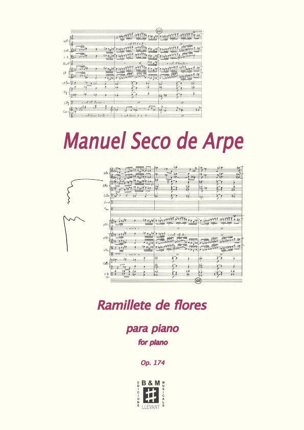 Seco de Arpe: Ramillete de flores, Op. 174