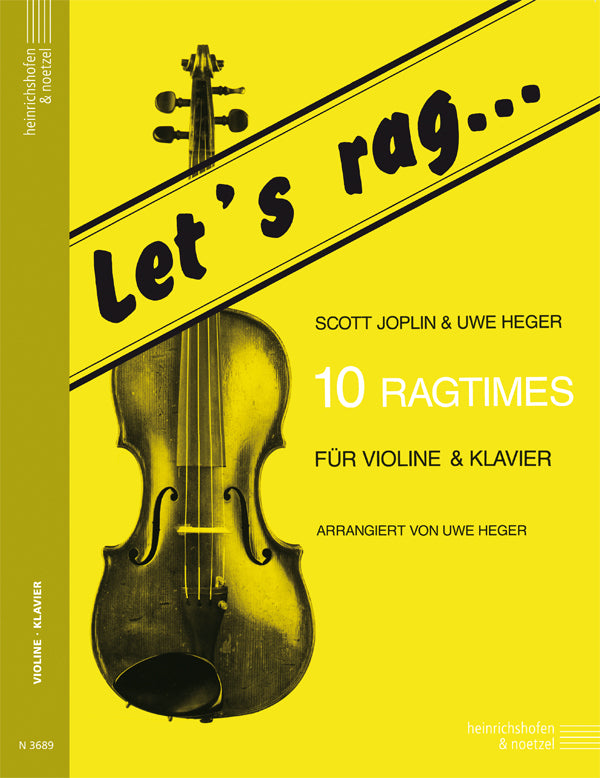 Let's Rag... 10 Ragtimes for Violin & Piano