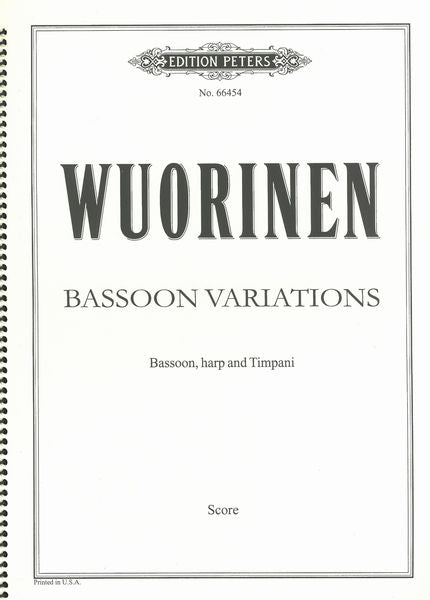 Wuorinen: Bassoon Variations