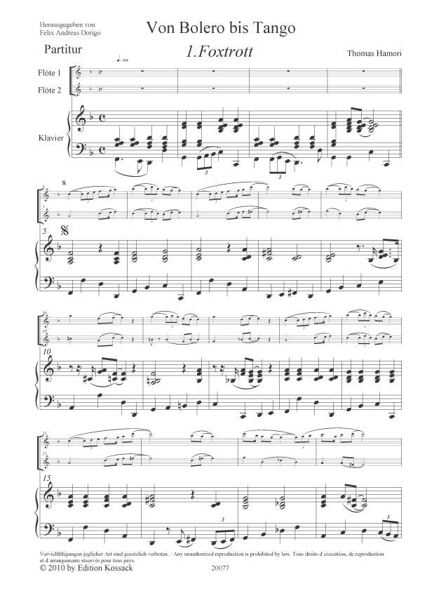 Hamori: From Bolero to Tango