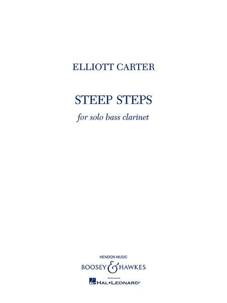 E. Carter: Steep Steps