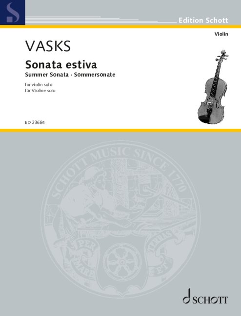 Vasks: Sonata estiva