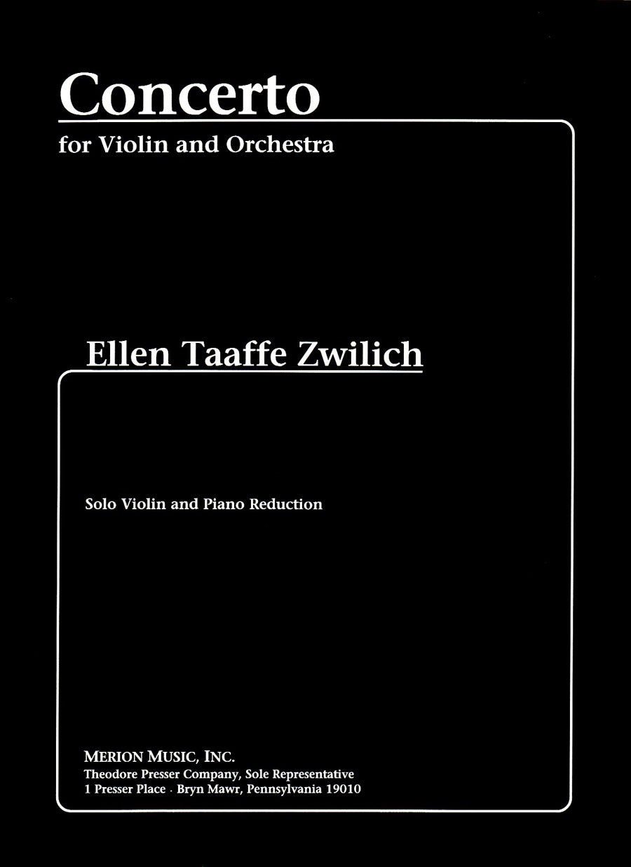 Zwilich: Violin Concerto