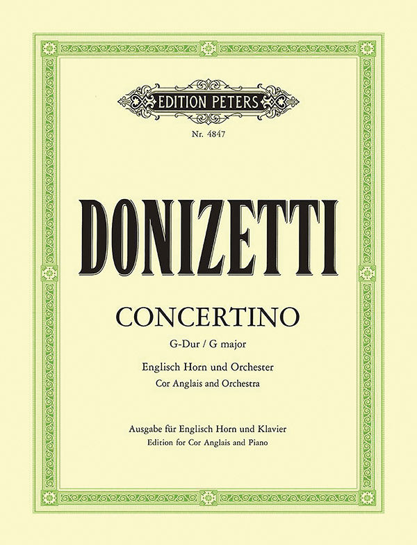 Donizetti: English Horn Concertino in G