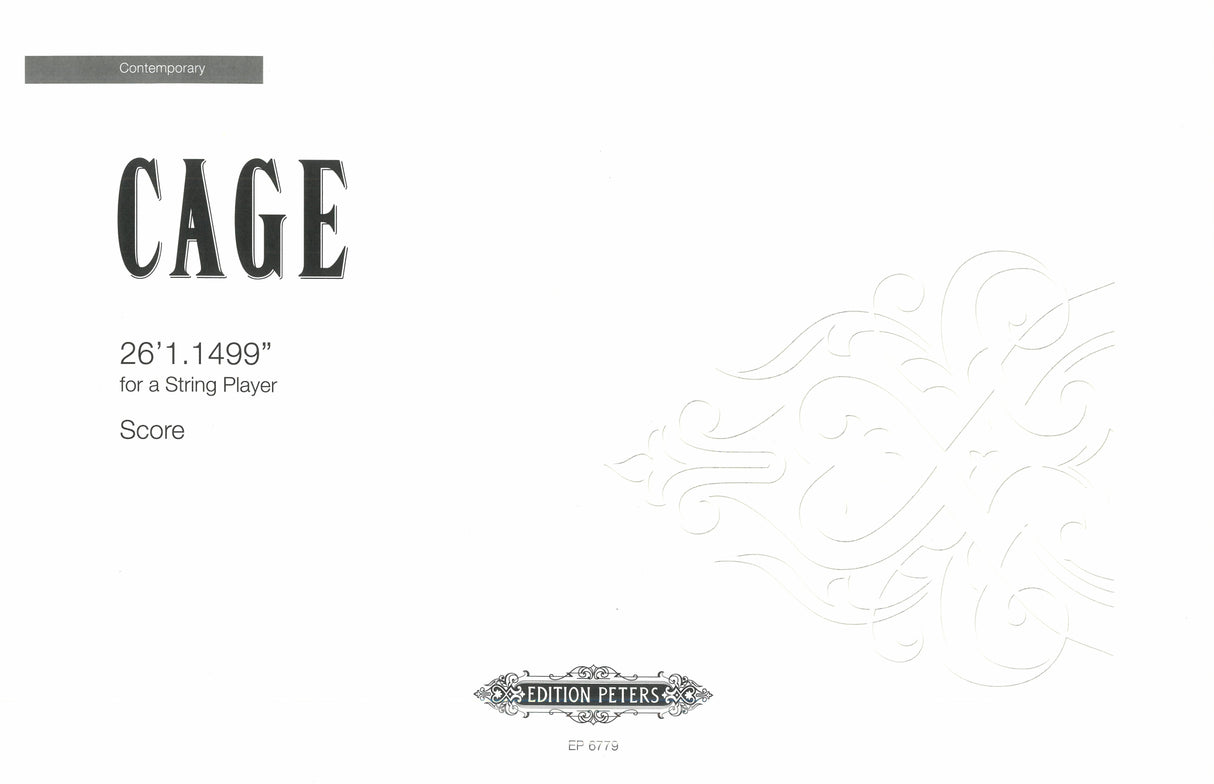 Cage: 26'1.1499'' for a String Player