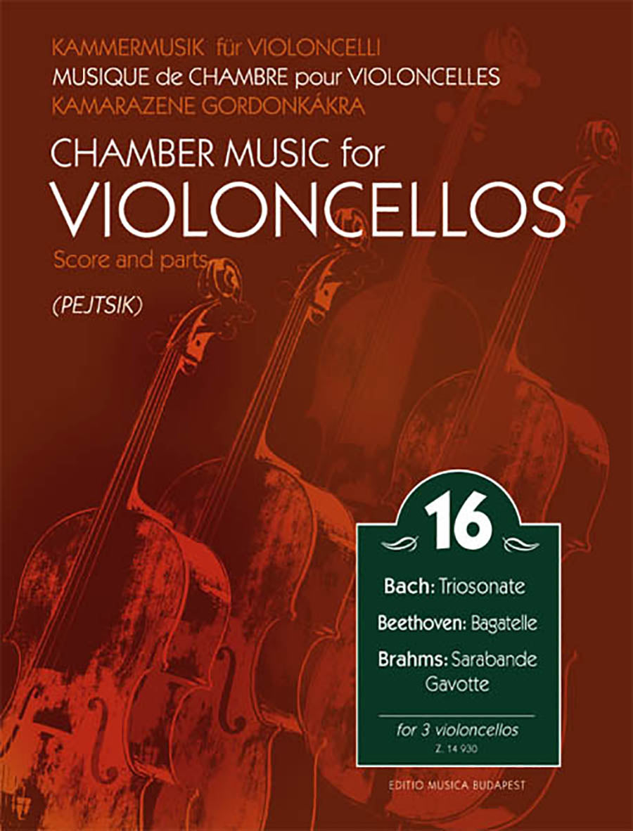 Chamber Music for Cellos - Volume 16 (3 Cellos)