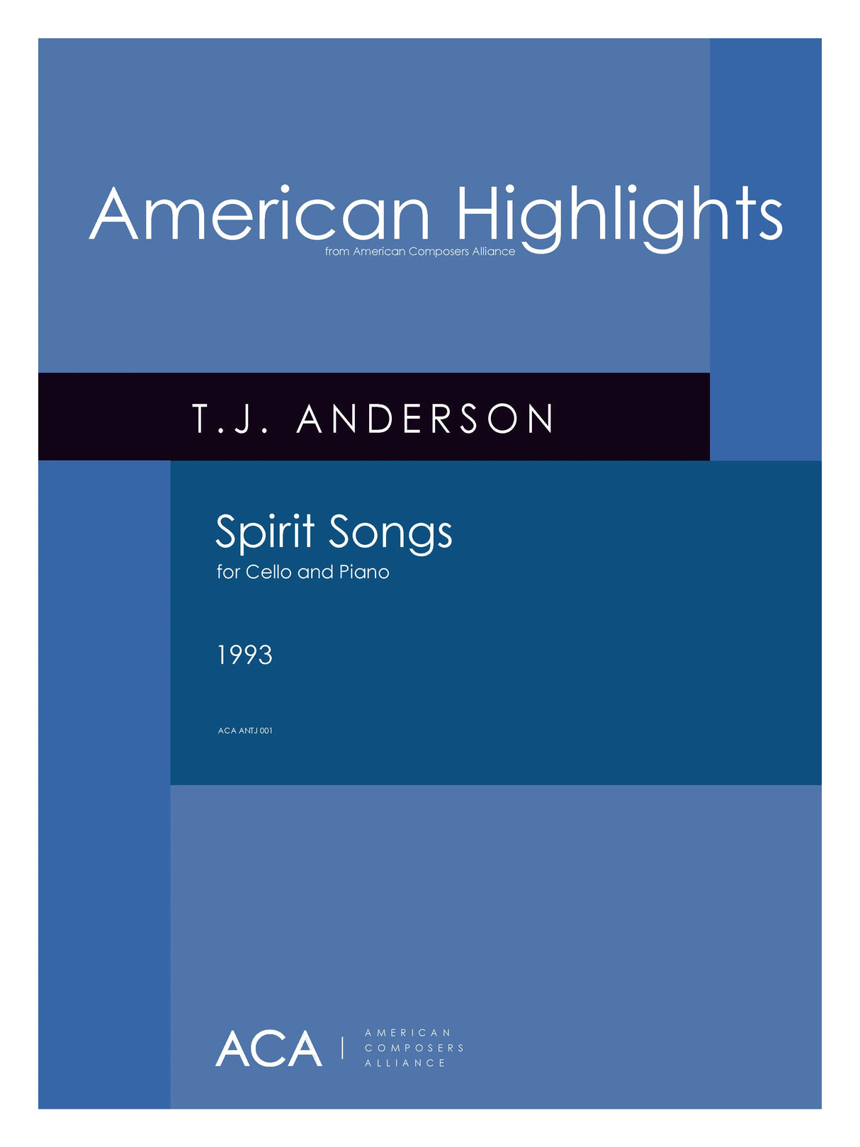 Anderson: Spirit Songs