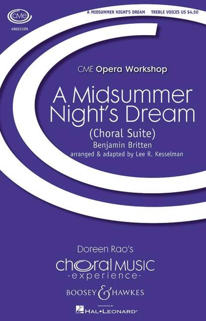Britten: A Midsummer Night's Dream – A Choral Suite (arr. for children's choir)