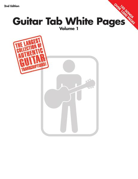Guitar Tab White Pages – Volume 1 – 2nd Edition