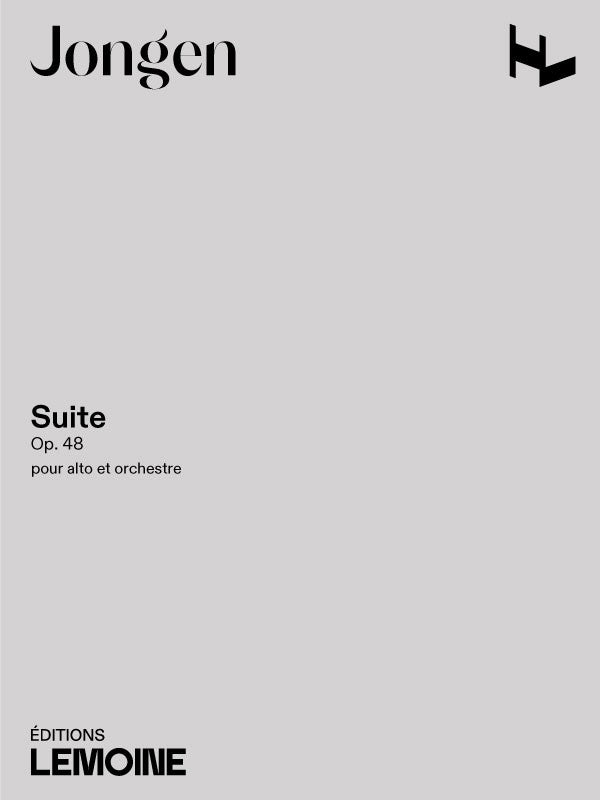 Jongen: Suite, Op. 48