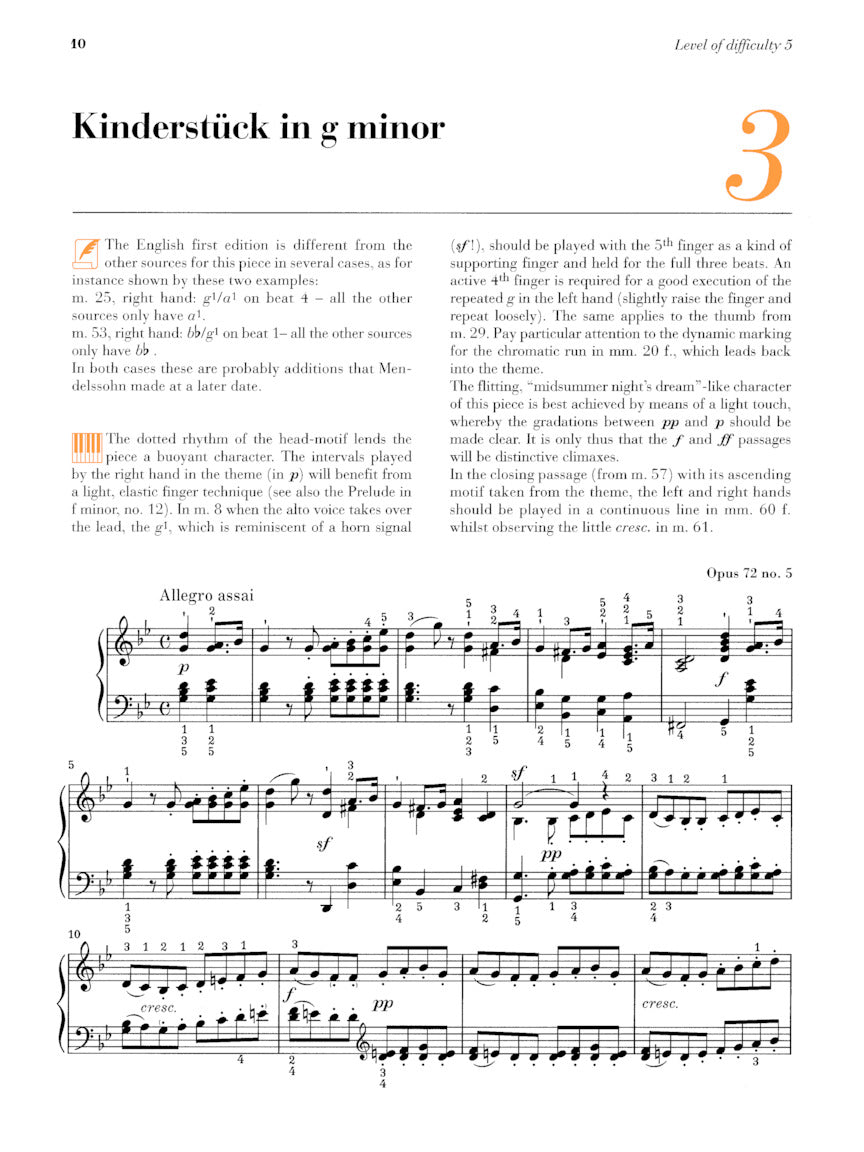 Mendelssohn: At the Piano