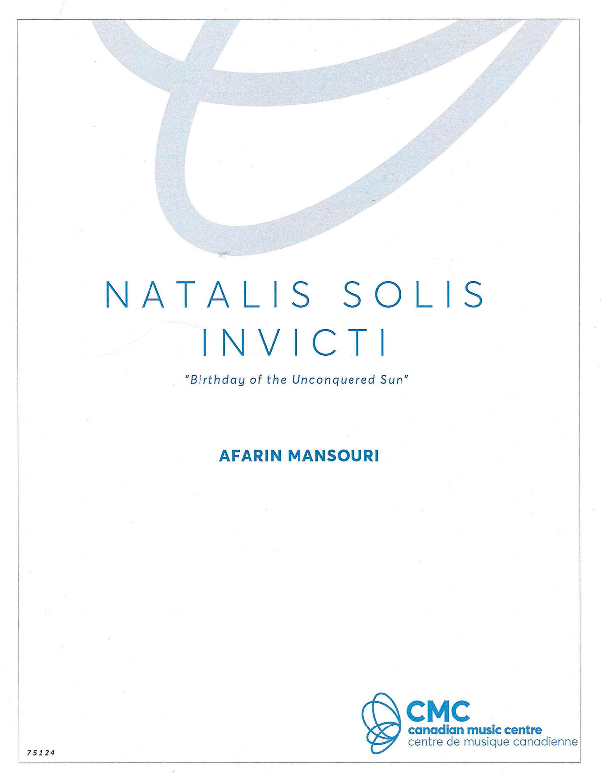 Mansouri: Natalis Solis Invicti