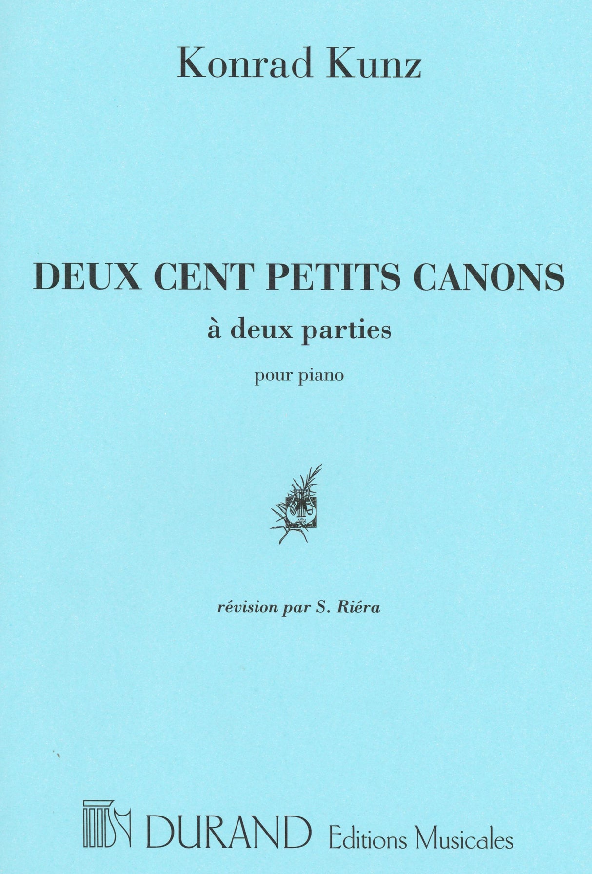 Kunz: 200 Petits Canons