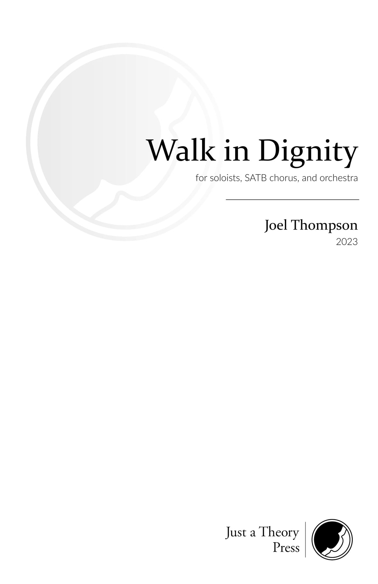 Thompson: Walk in Dignity