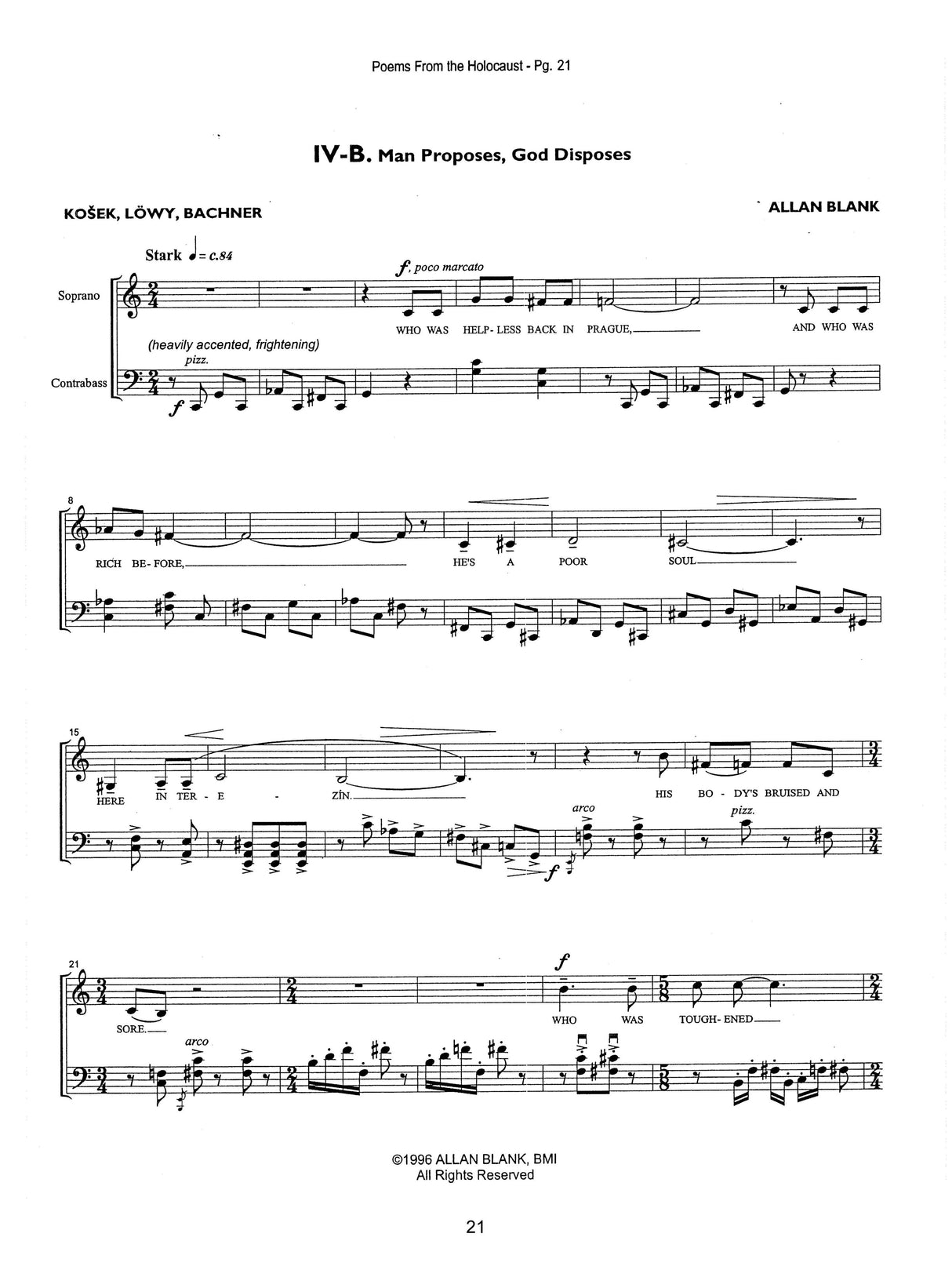 Blank: Poems from the Holocaust