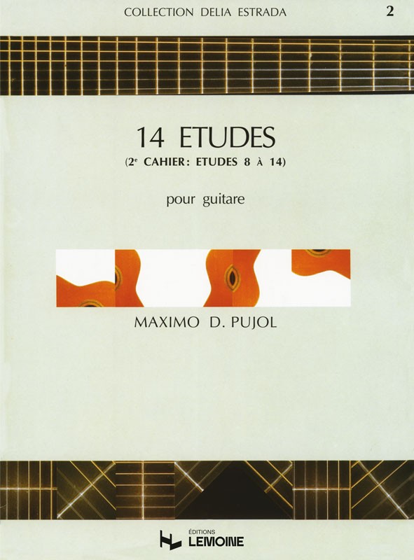 Pujol: 14 Etudes - Book 2 (Nos. 8-14)