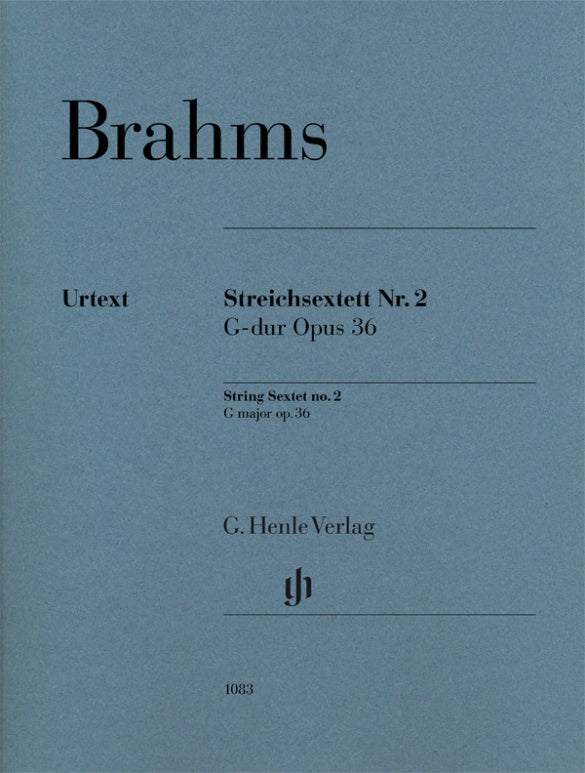 Brahms: String Sextet No. 2 in G Major, Op. 36