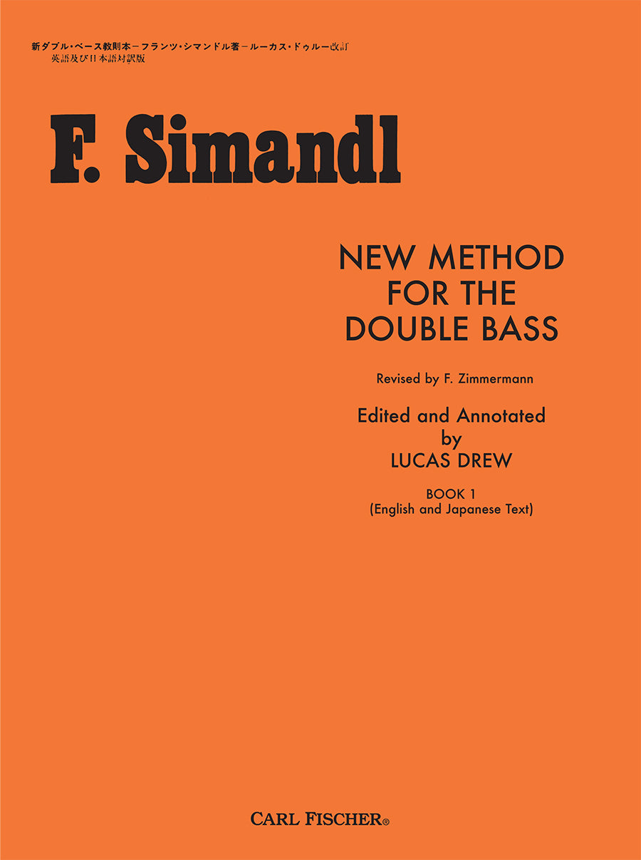 Simandl: New Method for the Double Bass - Book 1