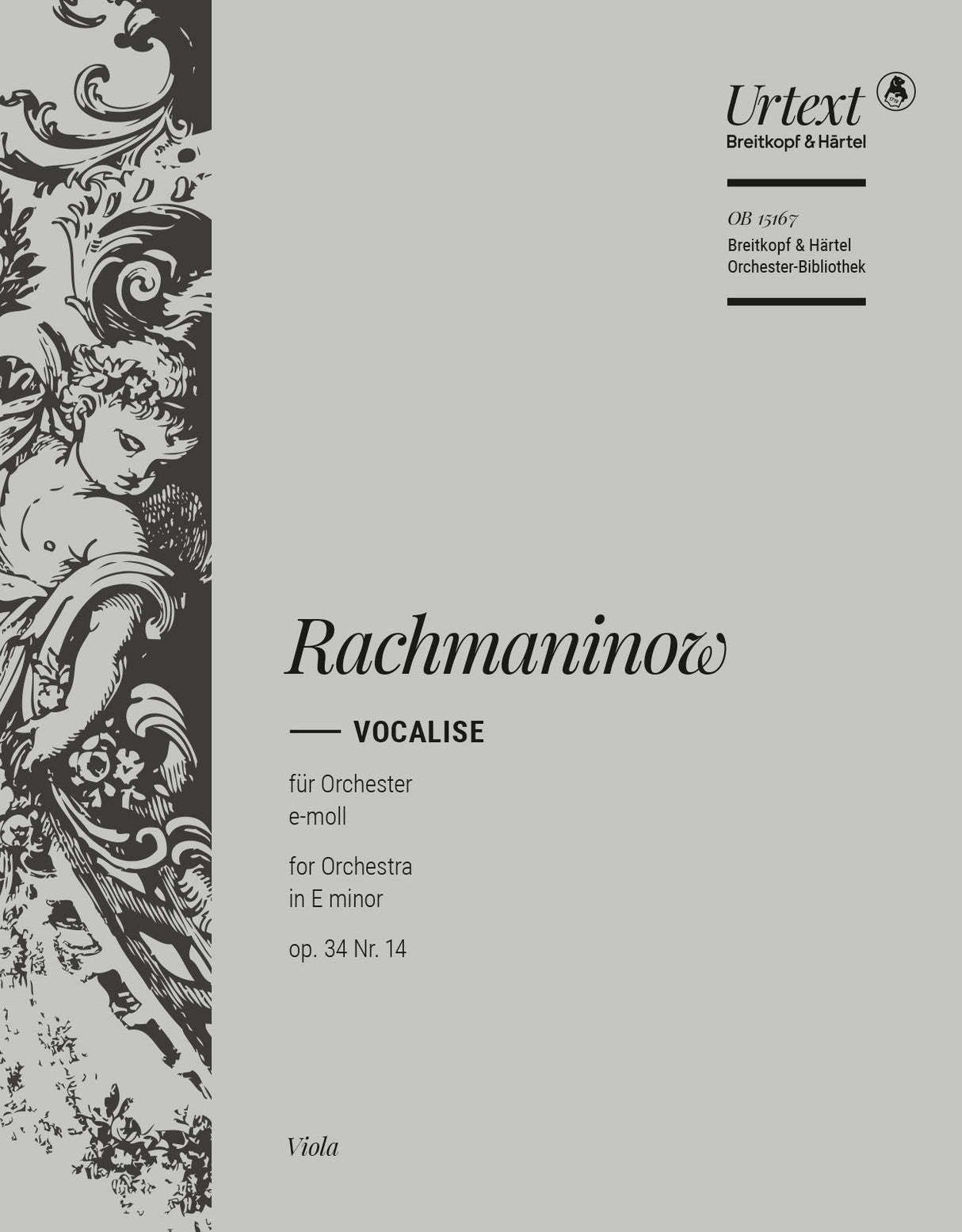 Rachmaninoff: Vocalise, Op. 34, No. 14 (arr. for violin & orchestra)