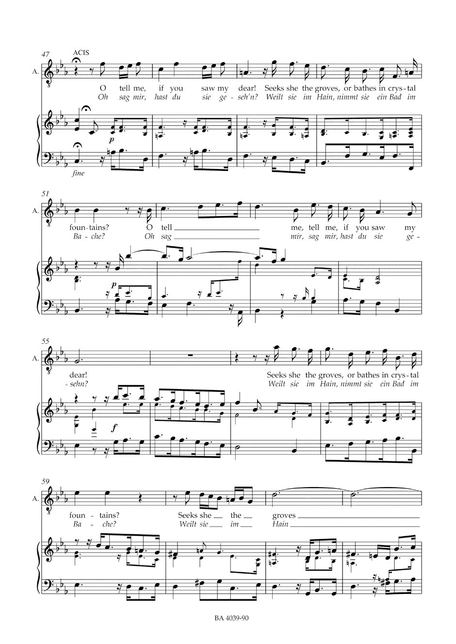 Handel: Acis and Galatea, HWV 49a
