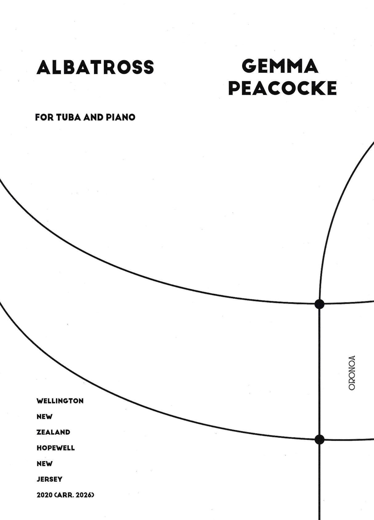 Peacocke: Albatross (Version for Tuba & Piano)