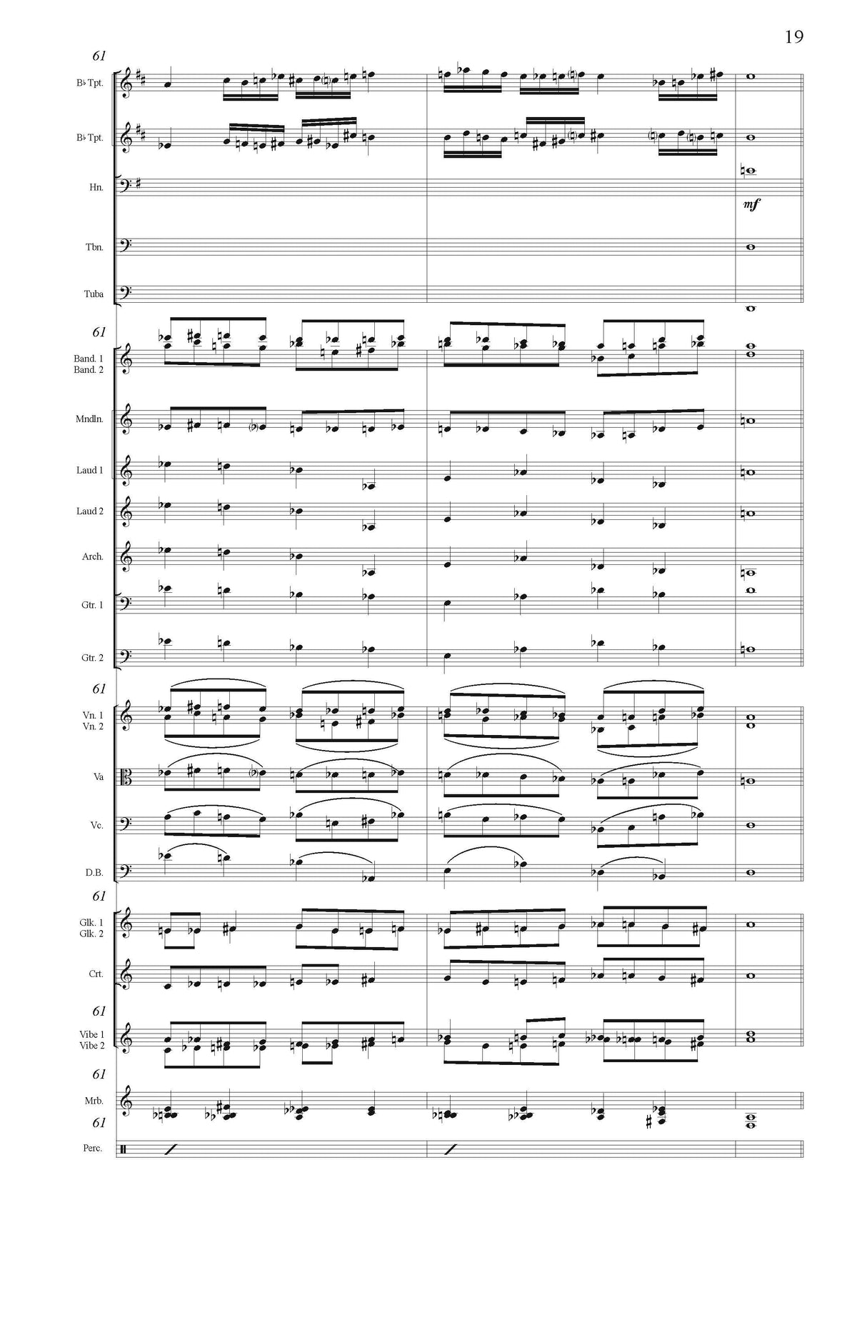 Udow: The Twelve Labors of Hercules (Version for Strings, Plucked Strings, Choir, Percussion, Brass, Steel Drums, & Narrator)